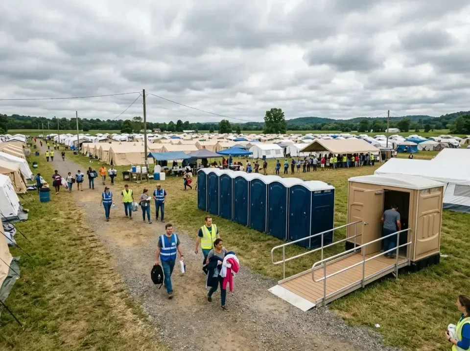 disaster-relief-camp-restrooms-010 — frequently asked questions, Dumpster & Portable Bathrooms Rental in Sterling, IL
